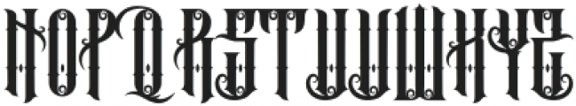 NotShyRegular otf (400) Font UPPERCASE