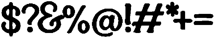 Notawe ttf (400) Font OTHER CHARS