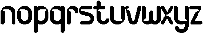 Notcher otf (400) Font LOWERCASE