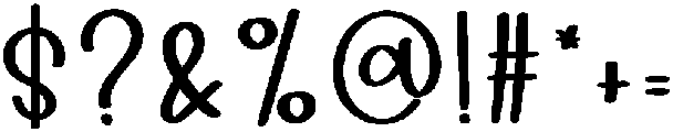 Note Book Regular otf (400) Font OTHER CHARS
