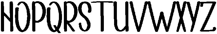 Note Book Regular otf (400) Font UPPERCASE