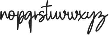 NoteWorthy otf (400) Font LOWERCASE