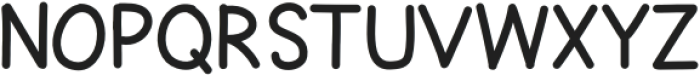 Notebook Narrative Regular otf (400) Font UPPERCASE