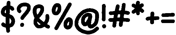 Notebook Regular otf (400) Font OTHER CHARS