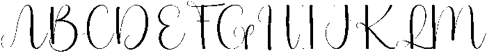 Notebook Regular otf (400) Font UPPERCASE