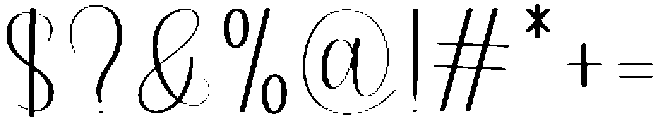 Notebook Regular otf (400) Font OTHER CHARS