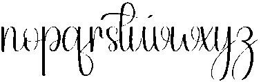 Notebook Regular otf (400) Font LOWERCASE