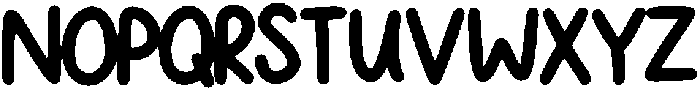 Noted Bold otf (700) Font UPPERCASE