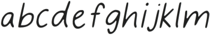 Noted Italic Thin otf (100) FONT
