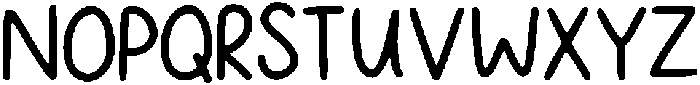 Noted Regular otf (400) Font UPPERCASE