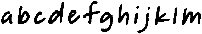 Notemakers Mark Regular otf (400) FONT