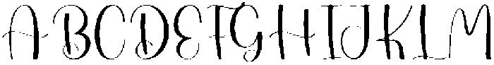 Notepad Regular otf (400) Font UPPERCASE