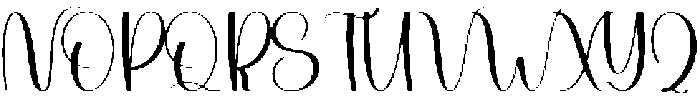 Notepad Regular otf (400) Font UPPERCASE