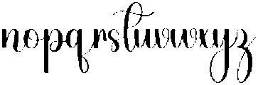Notepad Regular otf (400) Font LOWERCASE