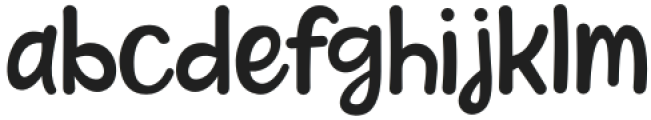 Notepad Regular otf (400) Font LOWERCASE