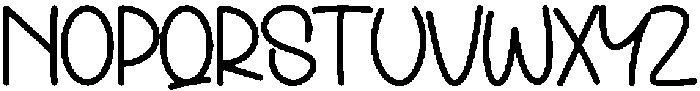 Notes Agatha Regular otf (400) Font UPPERCASE