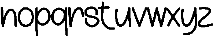 Notes Agatha Regular otf (400) Font LOWERCASE