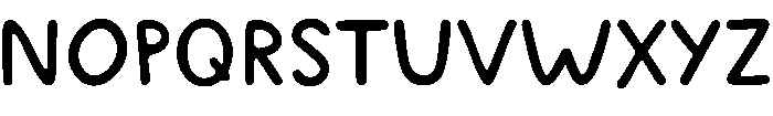 Notes Regular otf (400) Font UPPERCASE