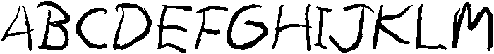 Notes Whirl otf (400) Font UPPERCASE
