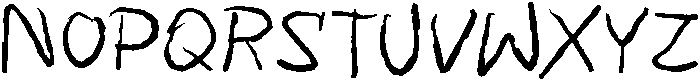 Notes Whirl otf (400) Font UPPERCASE