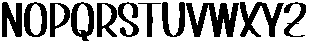 Nothing Creative Regular otf (100) Font UPPERCASE