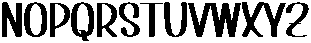 Nothing Creative Regular otf (100) Font LOWERCASE