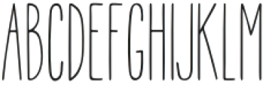 Nothing Fancy otf (100) Font UPPERCASE