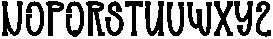 Nothing Holiday Regular otf (100) Font LOWERCASE