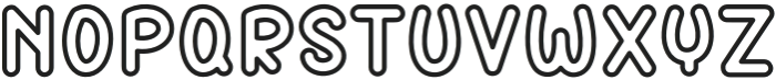 Nothing Hunting Regular otf (100) Font LOWERCASE