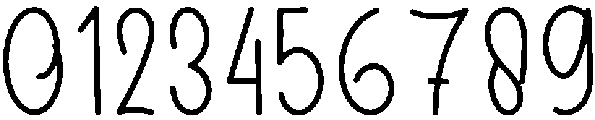 Nothing Regular otf (100) Font OTHER CHARS