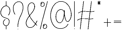 Nothing Regular otf (100) Font OTHER CHARS