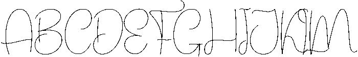 Nothing Regular otf (100) Font UPPERCASE