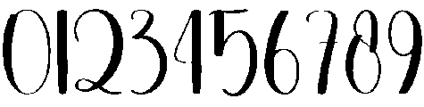 Nothing Regular otf (100) Font OTHER CHARS