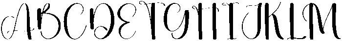 Nothing Regular otf (100) Font UPPERCASE