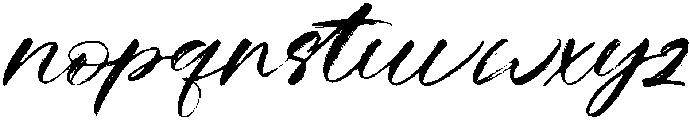 Nothing otf (100) Font LOWERCASE