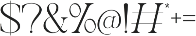 Notica Serif otf (400) Font OTHER CHARS