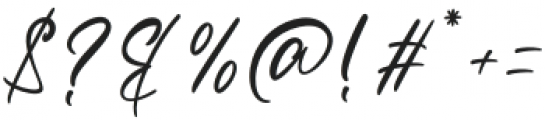Notograph otf (400) Font OTHER CHARS