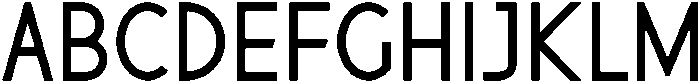 Nottingham Regular otf (400) Font UPPERCASE