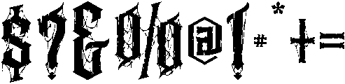 Notyrr otf (400) Font OTHER CHARS