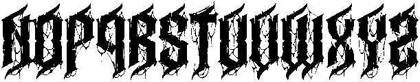 Notyrr otf (400) Font LOWERCASE