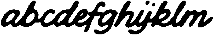 Nougatine NL Fat Oblique otf (800) FONT