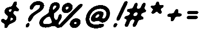 Nougatine NL Lighter Oblique otf (300) Font OTHER CHARS