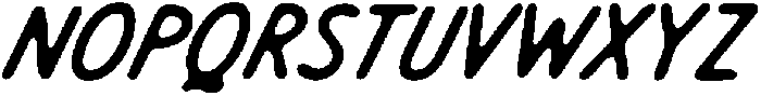 Nougatine NL Lightest Oblique otf (300) Font UPPERCASE