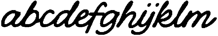 Nougatine NL Neat Ink1 Oblique otf (400) FONT