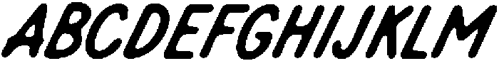 Nougatine NL Oblique otf (400) Font UPPERCASE