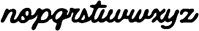 Nougatine NL Regular otf (400) Font LOWERCASE