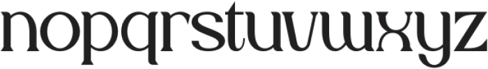 Noune otf (400) Font LOWERCASE