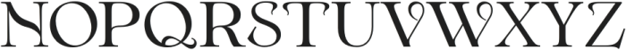 NouveauNostalgia otf (400) Font UPPERCASE