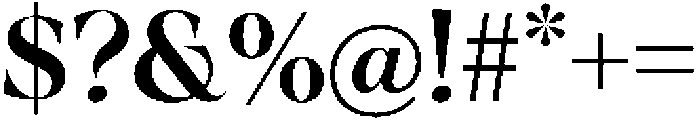 Nouvel Amour Medium otf (500) Font OTHER CHARS