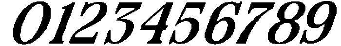 Nova Agency Italic otf (400) Font OTHER CHARS